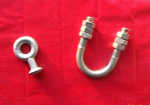Ball U-shaped hanging ring